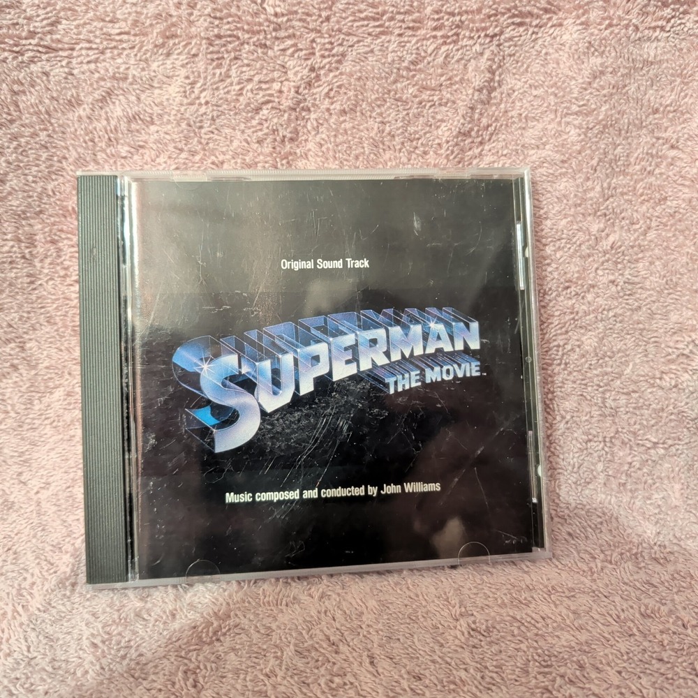 Superman The Movie Original Soundtrack CD John Williams 1978 Warner Bros 3257-2